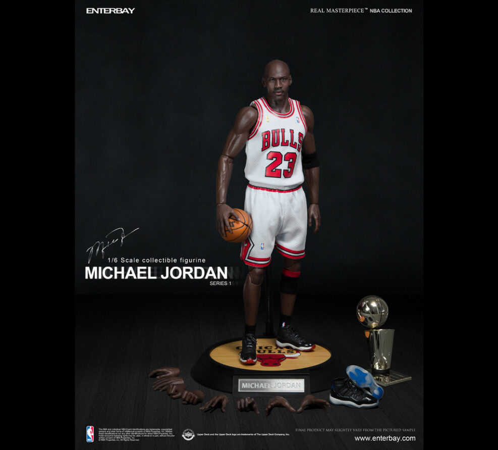اكشن فيگور مايكل جردن ( NBA / Home Jersey Edition )