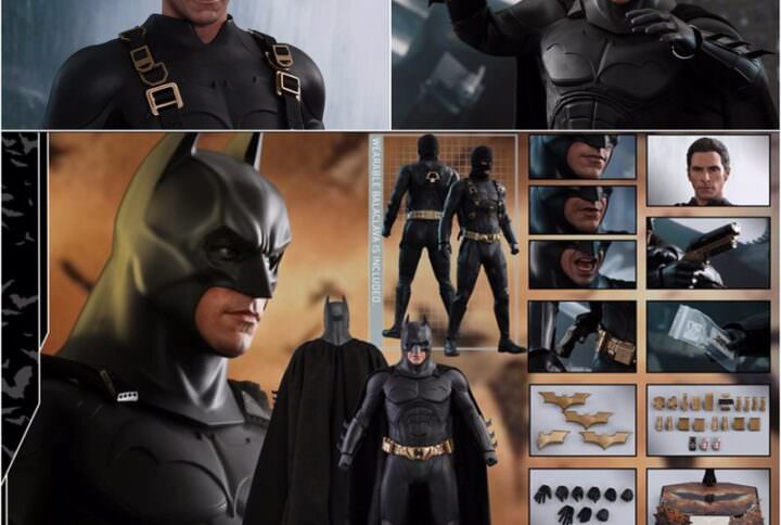 اكشن فيگور فوق العاده از بتمن - كريستين بيل ( BATMAN BEGINS )