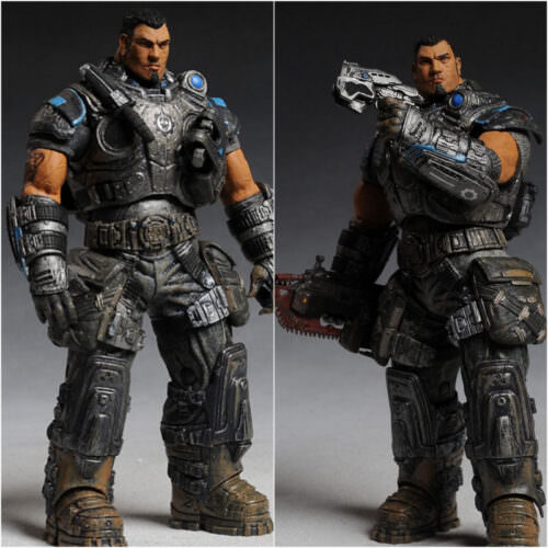 اكشن فيگور مارکوس فنیکس چرخ دنده هاى جنگ ( Gears of War )