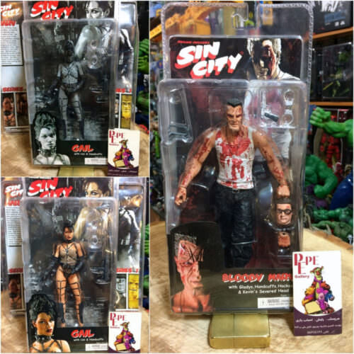 اكشن فيگور هاى شهر گناه - مارو - 2 مدل گیل ( Sin City / فرانك ميلر ) - Image 6
