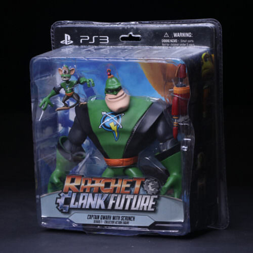 اکشن فیگور های بازی راچت و کلنک : Captain Qwark With Scrunch - تصویر 2