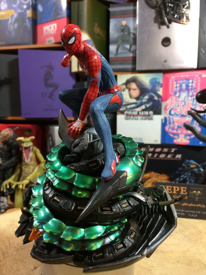 فيگور اسپايدرمن ( مربوط به كالكتورز اديشن بازى PS4 ) - تصویر 6