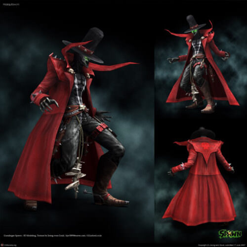 اكشن فيگور كابوى اسپاون ( سرى ٢٧ / Gunslinger )