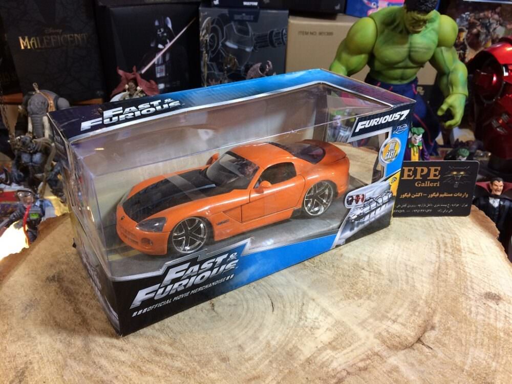 سری 4 عددی ماكت ماشين هاى سرى فيلم هاى سريع و خشن. - تصویر 4