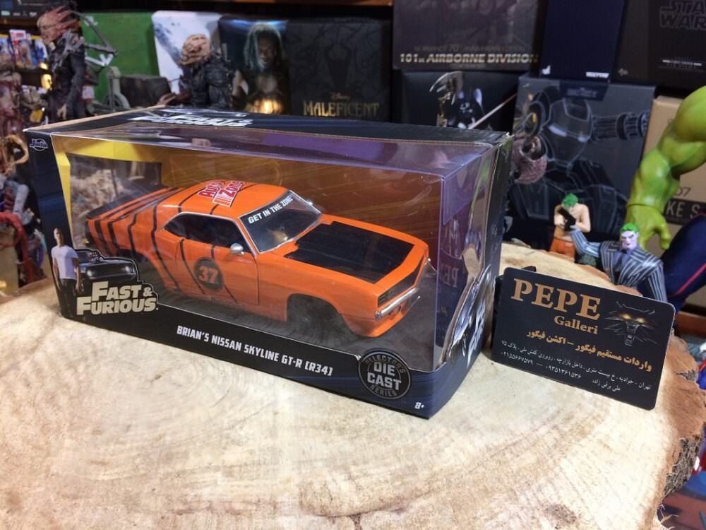 سری 4 عددی ماكت ماشين هاى سرى فيلم هاى سريع و خشن. - تصویر 6