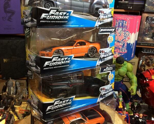 سری 4 عددی ماكت ماشين هاى سرى فيلم هاى سريع و خشن.