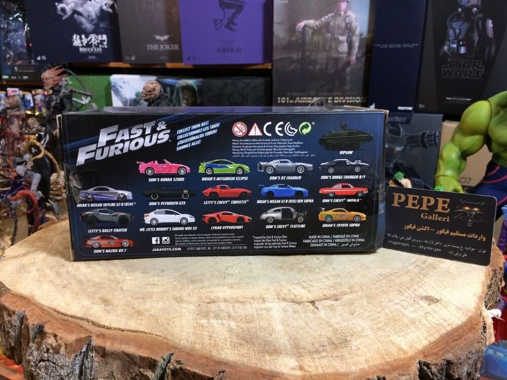 سری 4 عددی ماكت ماشين هاى سرى فيلم هاى سريع و خشن. - تصویر 7