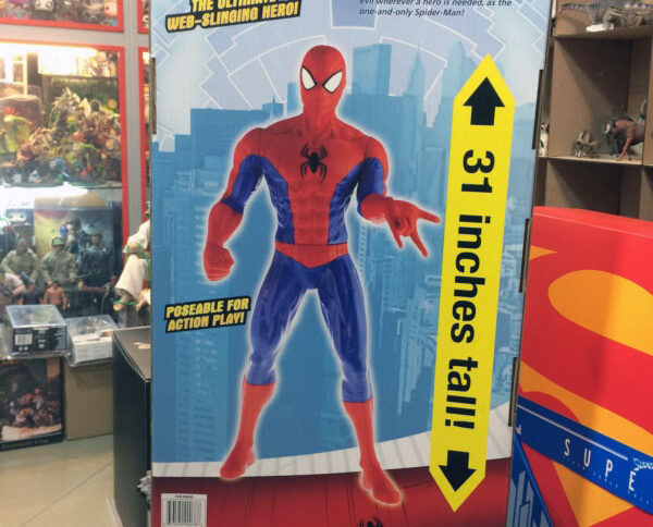 اكشن فيگور سايز سوپر بیگ اسپايدرمن - Image 4
