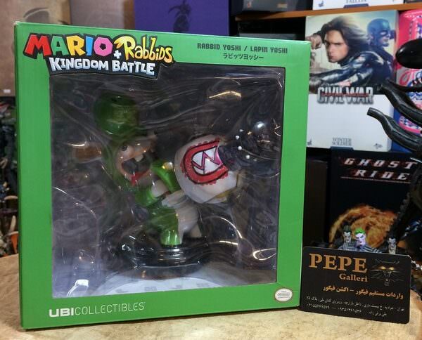 فيگور Rabbid Yoshi ( نبرد پادشاهى - نینتندو سوئیچ - Mario + Rabbid ) - تصویر 3