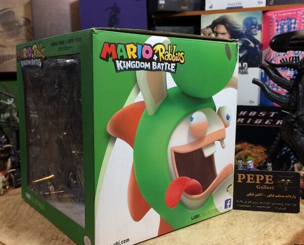 فيگور Rabbid Yoshi ( نبرد پادشاهى - نینتندو سوئیچ - Mario + Rabbid ) - تصویر 4