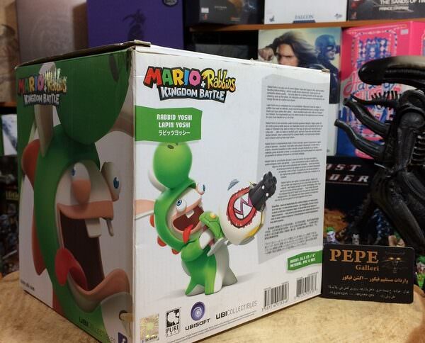 فيگور Rabbid Yoshi ( نبرد پادشاهى - نینتندو سوئیچ - Mario + Rabbid ) - تصویر 5