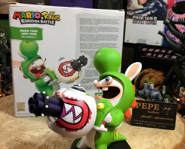 فيگور Rabbid Yoshi ( نبرد پادشاهى - نینتندو سوئیچ - Mario + Rabbid ) - تصویر 7