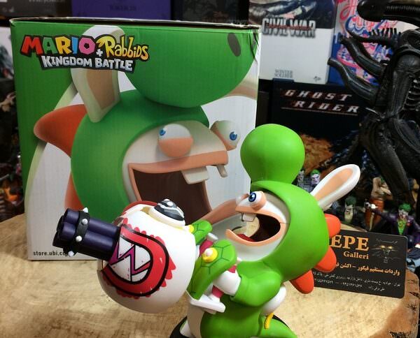فيگور Rabbid Yoshi ( نبرد پادشاهى - نینتندو سوئیچ - Mario + Rabbid ) - تصویر 9