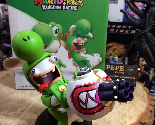 فيگور Rabbid Yoshi ( نبرد پادشاهى - نینتندو سوئیچ - Mario + Rabbid ) - تصویر 2