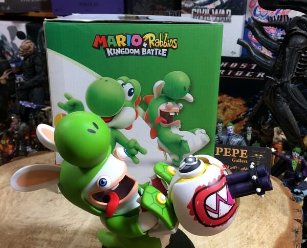 فيگور Rabbid Yoshi ( نبرد پادشاهى - نینتندو سوئیچ - Mario + Rabbid ) - تصویر 8