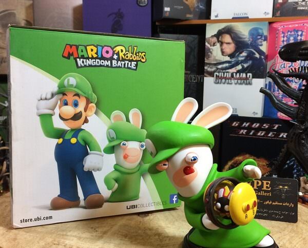 فيگور Rabbid Luigi ( نبرد پادشاهى - نینتندو سوئیچ - Mario + Rabbid ) - تصویر 3