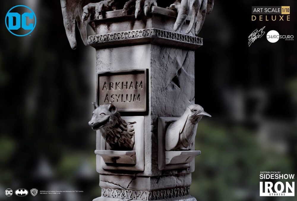 مجسمه بسیار زیبا از بتمن ( آرکهام اسایلوم - دی سی کمیکز ) (7)