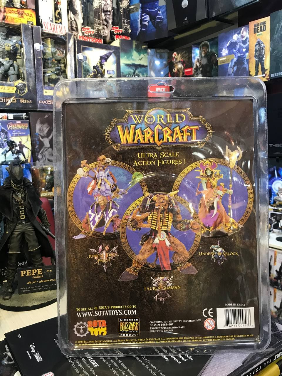 World of Warcraft JUNGLE TROLL PRIEST SOTA TOYS Color