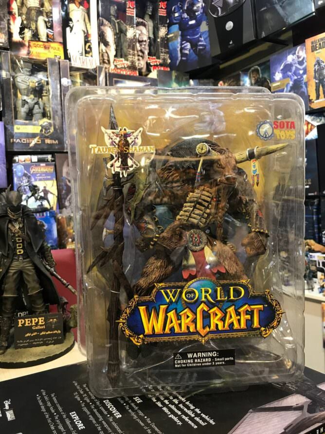 World of Warcraft Tauren Shaman Color 10Inch Action Figure