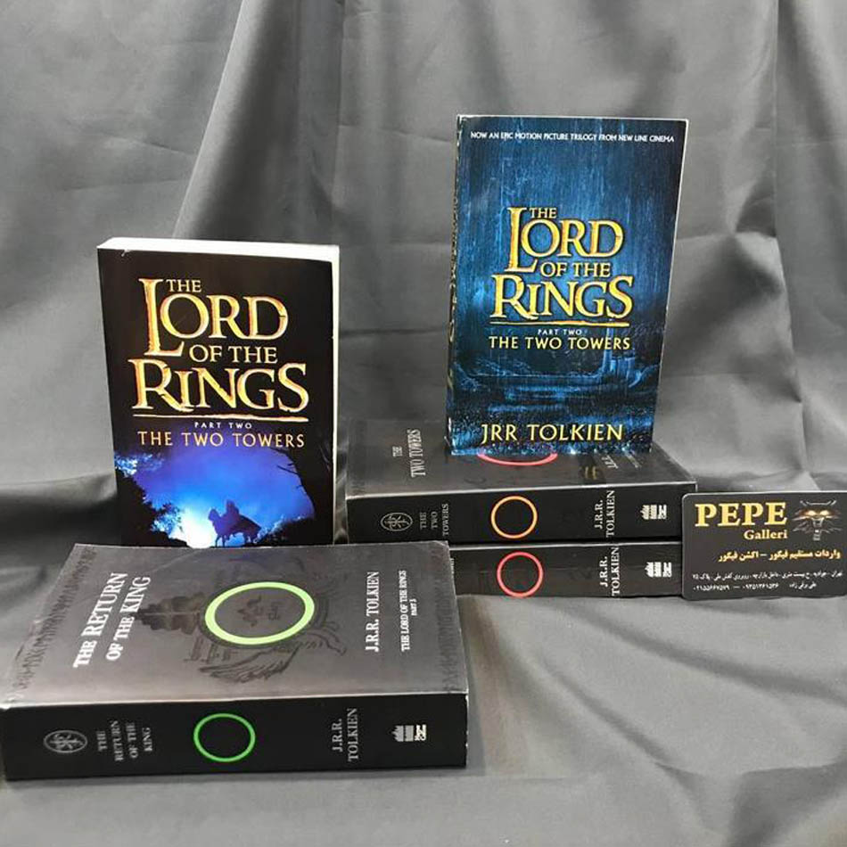 سری ۳ جلدی کتاب های ارباب حلقه ها ( یاران حلقه / دو برج / بازگشت پادشاه )