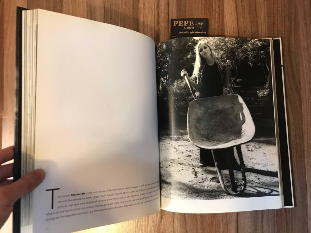 کتاب ( آلبوم عکس ) عکس های برگزیده ی الن گراهام ( از هنرپیشگان و افراد مشهور ... ) بزرگداشت ۴۰ امین سالگرد