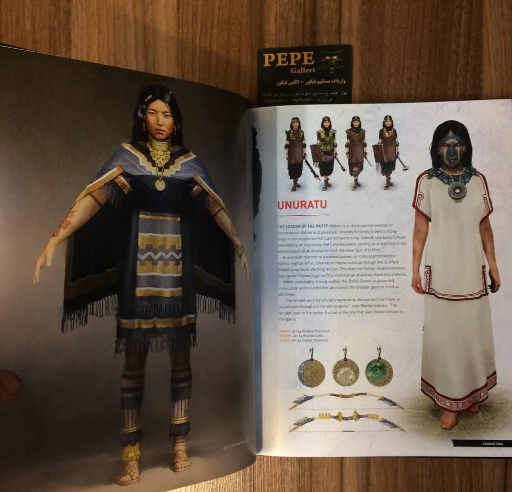 ارت بوک رسمی بازی Shadow of the Tomb Raider