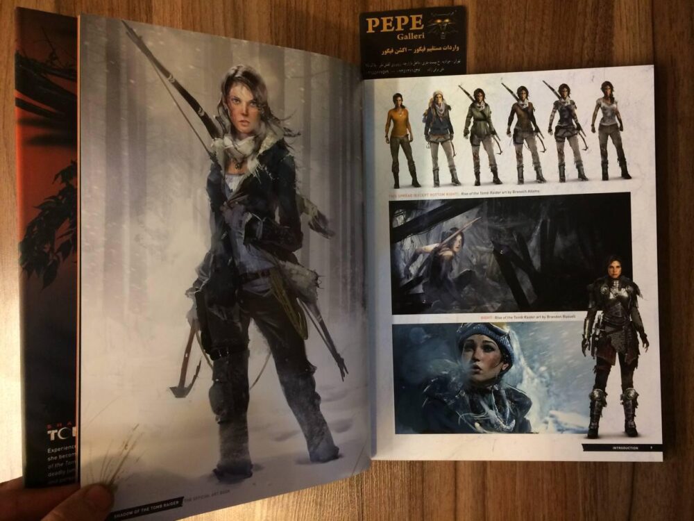 ارت بوک رسمی بازی Shadow of the Tomb Raider