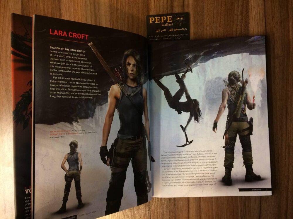 ارت بوک رسمی بازی Shadow of the Tomb Raider