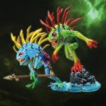 اکشن فیگور Fish-Eye & Gibbergil Murloc ( سری ۴ / وارکرفت )
