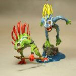 اکشن فیگور Fish-Eye & Gibbergil Murloc ( سری ۴ / وارکرفت )