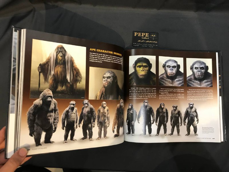 Dawn of Planet of the Apes and Rise of the Planet of the Apes The Art of the Films (15)