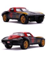 ماکت فلزی شورلت Chevy Corvette به همراه فیگور فلزی بلک ویدو - Image 9