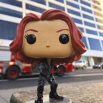 (132) Funko Pop! Marvel Captain America 3 Civil War Black Widow