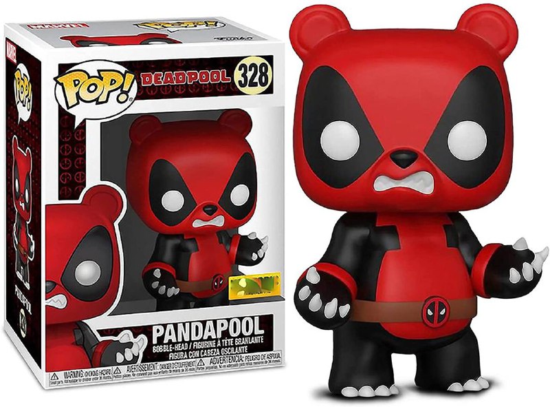 (329) Funko Pop! Marvel Deadpool Pandapool