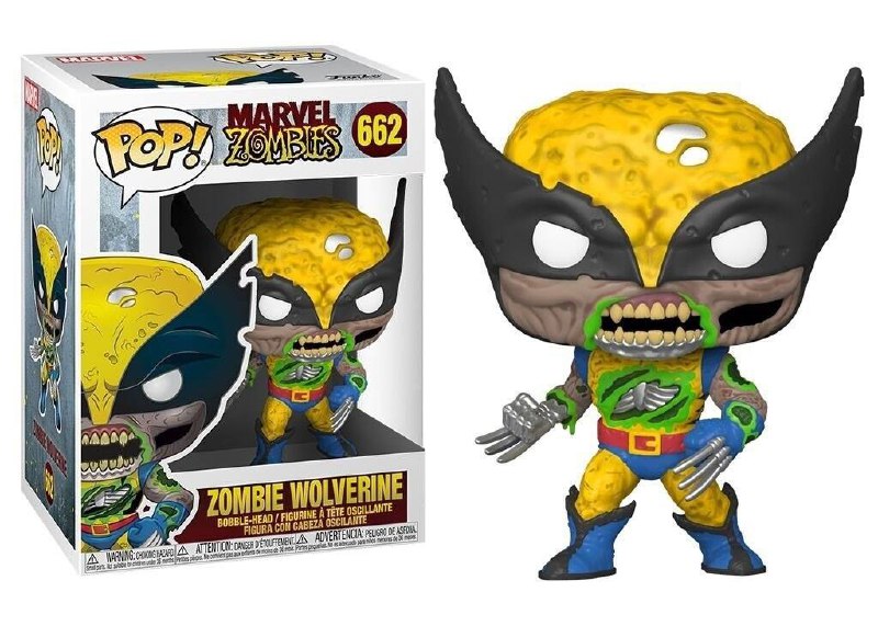 (662) Figura Funko POP! Zombie Wolverine