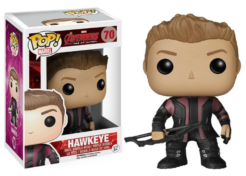(76) FUNKO Pop Hawkeye 70 Marvel The Avengers