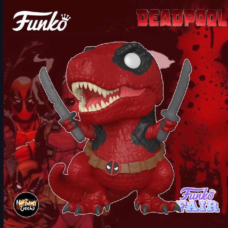 (778) Deadpool 30th Anniversary Dinopool Funko Pop