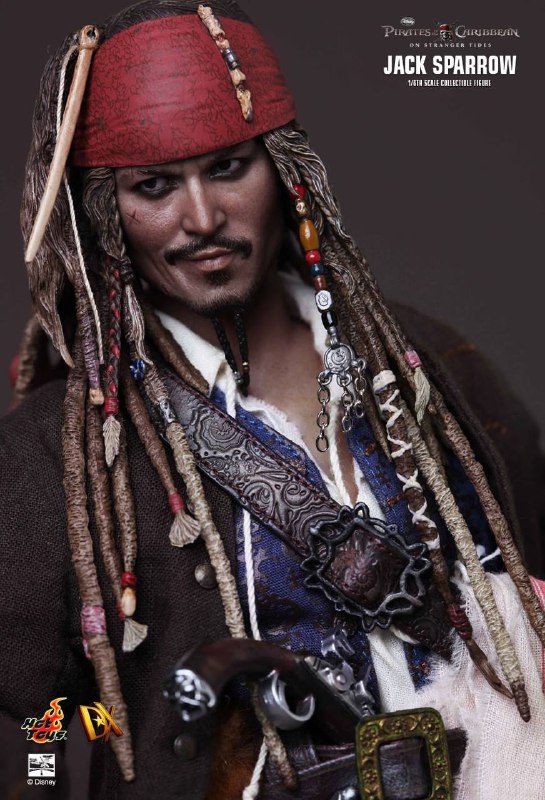 اکشن فیگور فوق العاده کاپیتان جک اسپارو ( جانی دپ دزدان دریایی کارائیب ) (8)