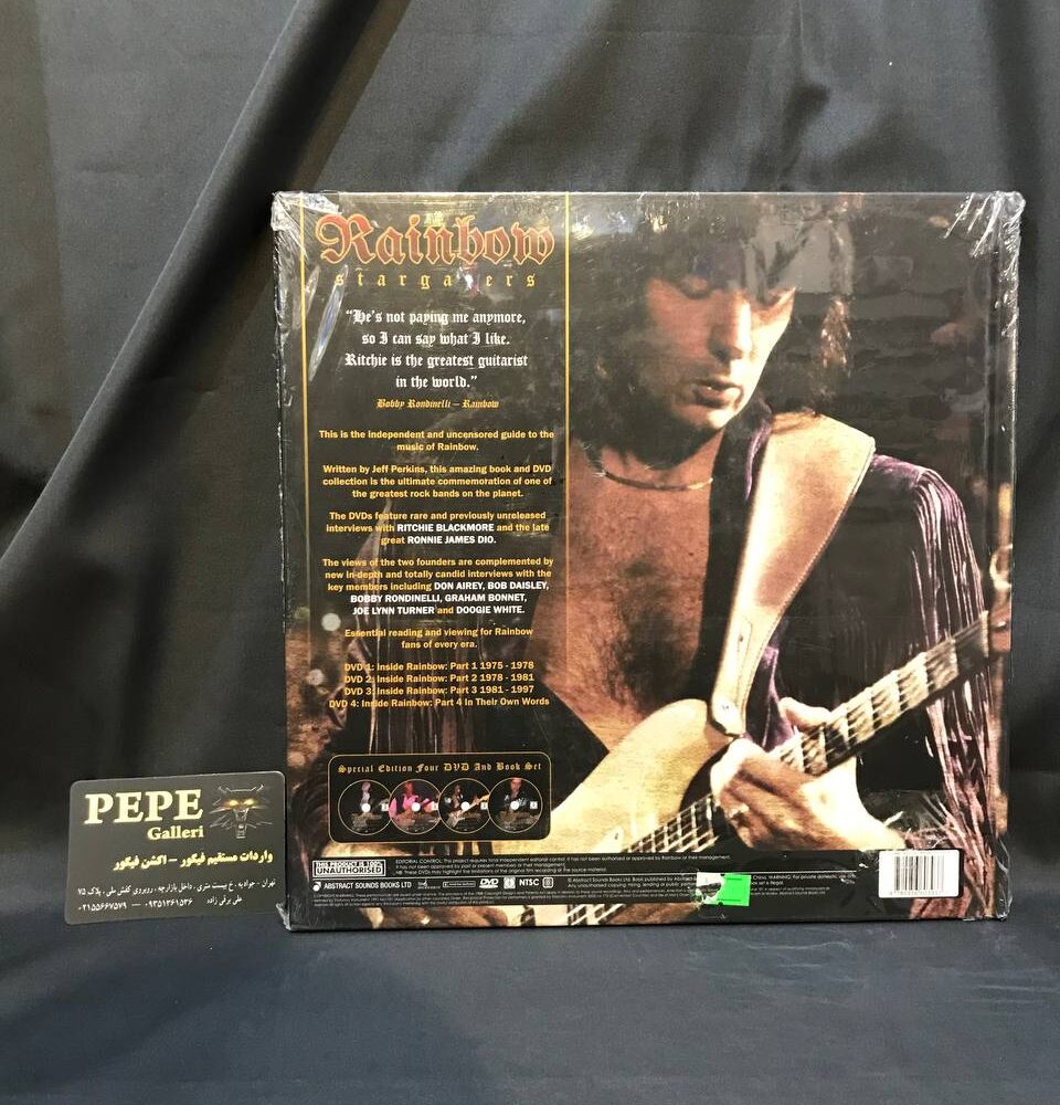 آرتبوک گروه رینبو : ستارگان بهمراه DVD