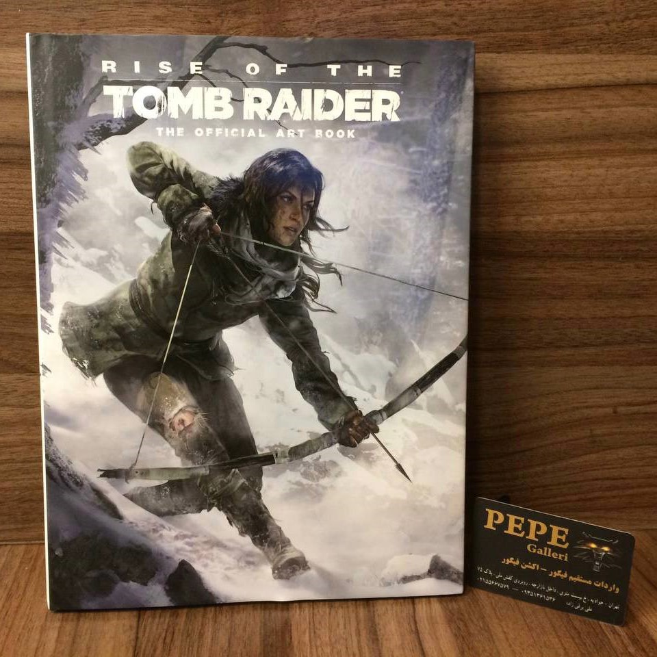 آرت بوك رسمى بازى Rise of the Tomb Raider