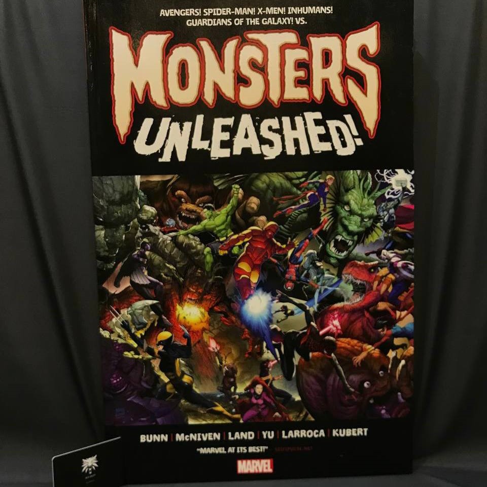 کمیک بوک مانستر سایز Monsters Unleashed