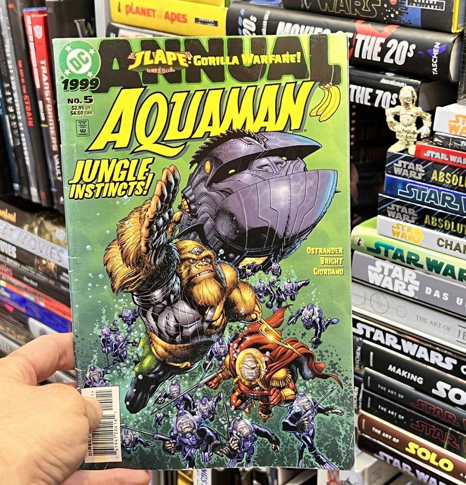 کمیک بوک !AQUAMAN JUNGEL INSTINGTS