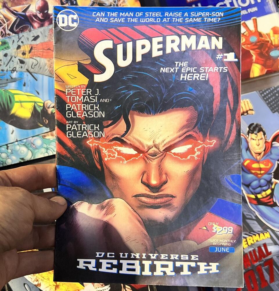 کمیک بوک !SUPERMAN THE NEXT EPIC STARTS HERE