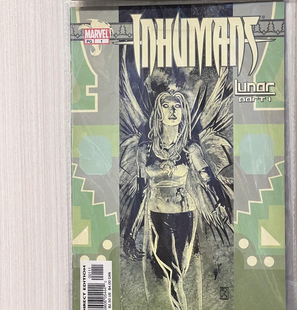 کمیک بوک marvel inhumans lunar part 1