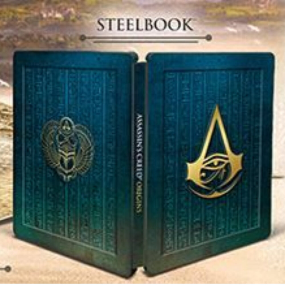 استیل بوک بازی اساسینز کرید اریجینز Assassin's Creed Origins Steelbook