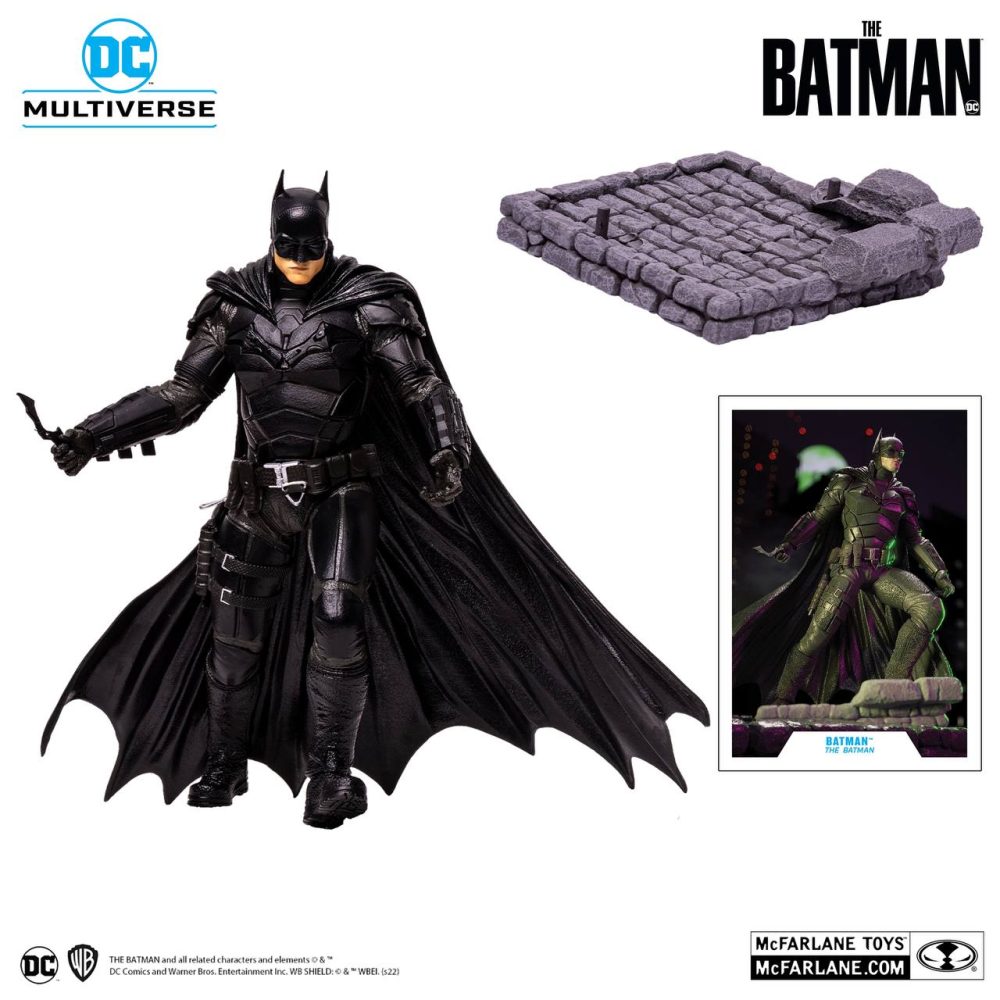 اکشن فیگور بتمن - رابرت پتینسون ( The Batman ) - تصویر 18