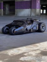 بتموبیل ( BATMOBILE ) سه گانه دارک نایت - بتمن بیگینز - تصویر 8