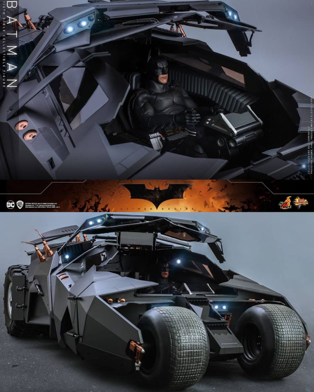 بتموبیل ( BATMOBILE ) سه گانه دارک نایت - بتمن بیگینز