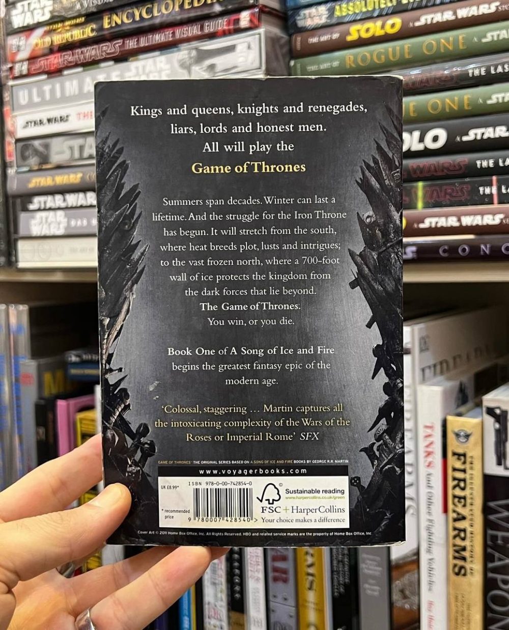 آرت بوک George R.R. Martin A Game of Thrones (A Song of Ice and Fire Book 1)