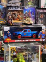 ماشین فلزی شورلت 2017 Ford F-150 Raptor و فیگور فلزی سوپرمن با مقیاس 1:32 - Image 3